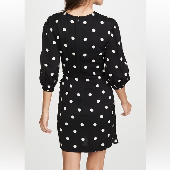 Rebecca Vallance Penelope BNW Polka Dot Mini Dress Size 0US - Picture 2 of 10